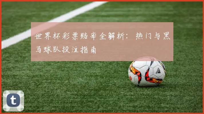 世界杯彩票赔率全解析：热门与黑马球队投注指南