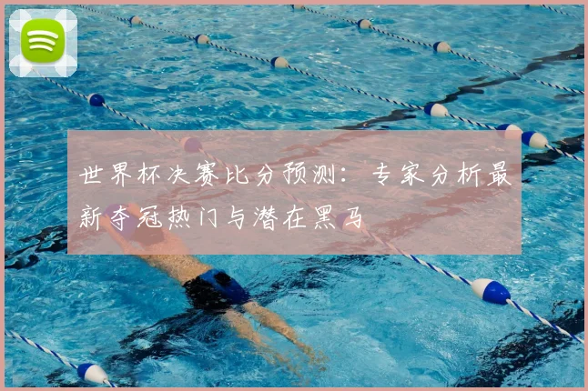世界杯决赛比分预测：专家分析最新夺冠热门与潜在黑马